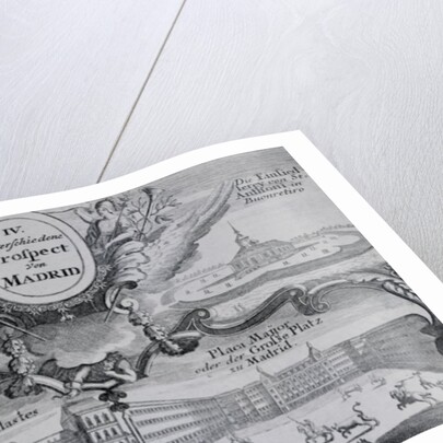 View of the city of Madrid by School Spanish