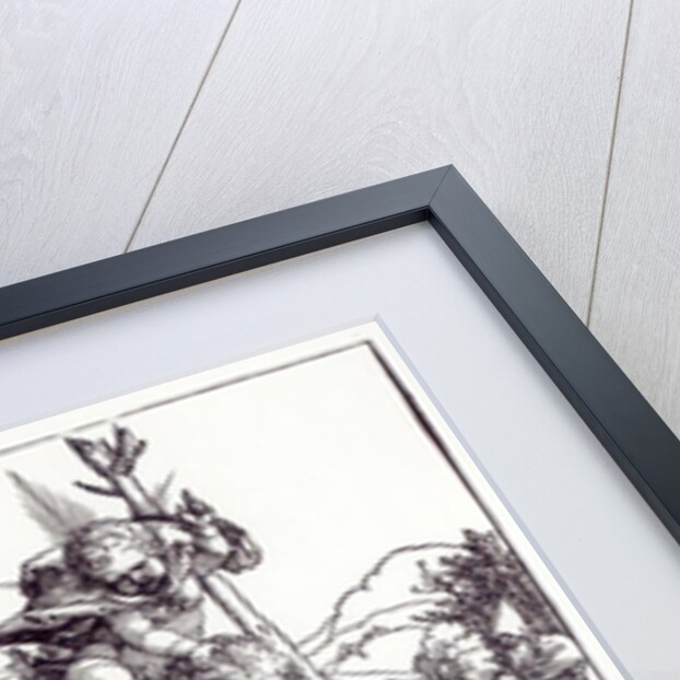 St.Christopher carrying the Infant Christ, 1511 by Albrecht Dürer or Duerer