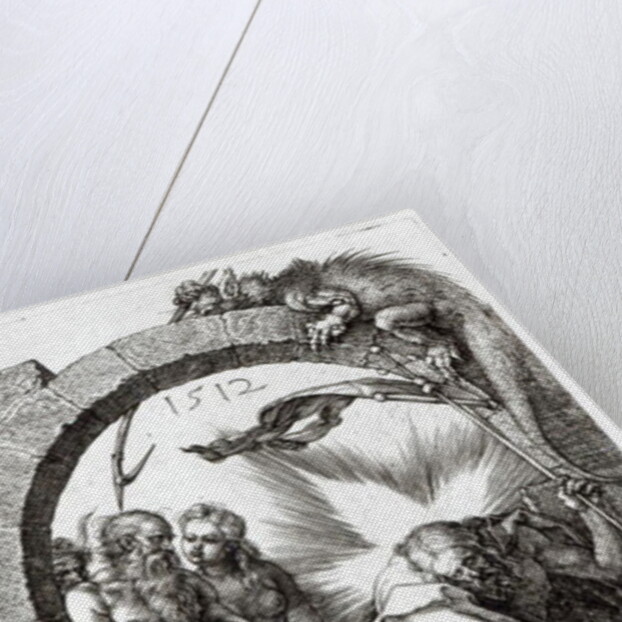 Harrowing of Hell or Christ's descent into Limbo, 1512 by Albrecht Dürer or Duerer