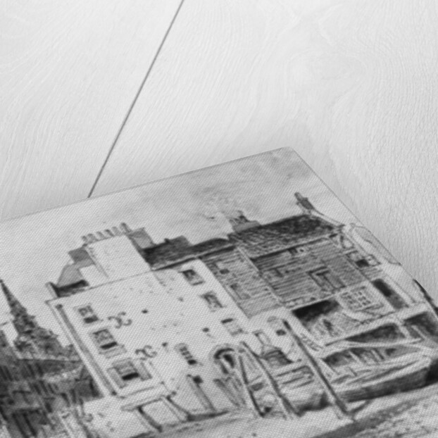 View of the Old Hungerford Stairs, c.1815 by English School