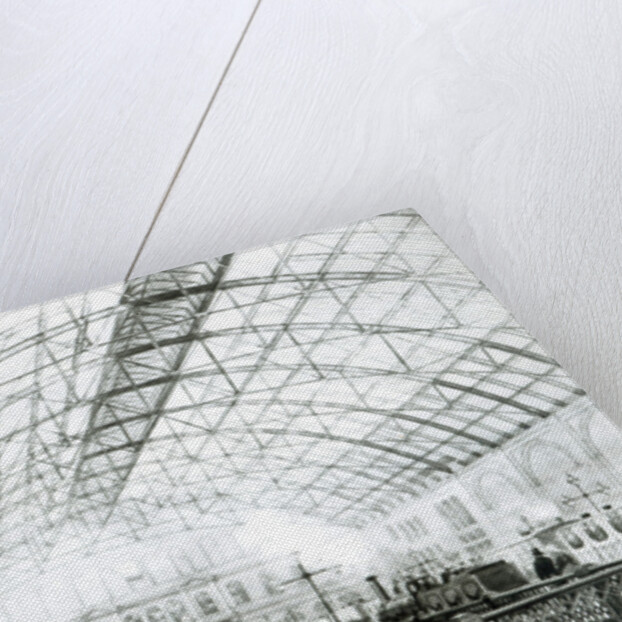 Interior of Charing Cross station by English School