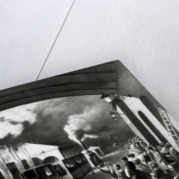 King Louis-Philippe of France departing from New Cross station, Deptford, 1844 by Edouard Pingret