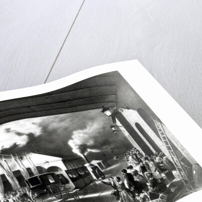 King Louis-Philippe of France departing from New Cross station, Deptford, 1844 by Edouard Pingret