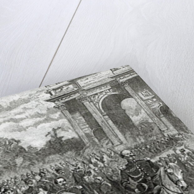 The entry of Napoleon III and Victor Emmanuel into Milan by English School