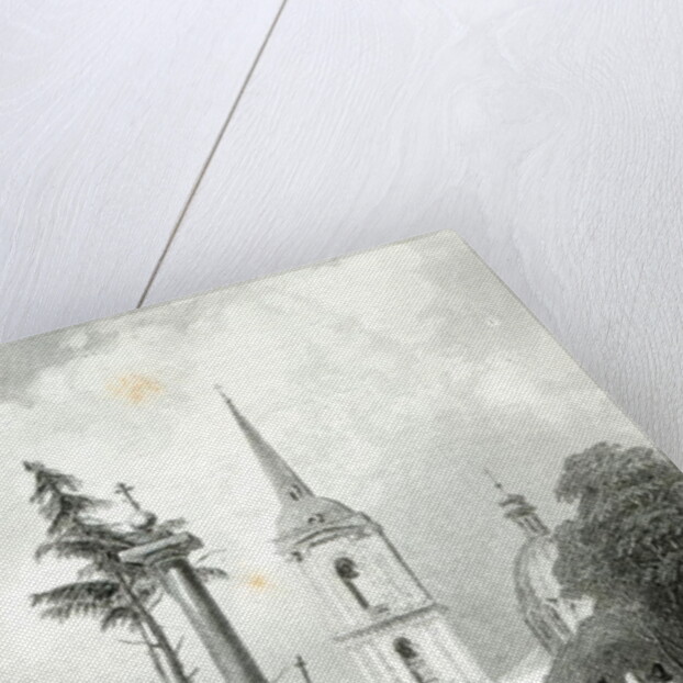 Cemetery of the Smolensko Church by Alfred Vickers