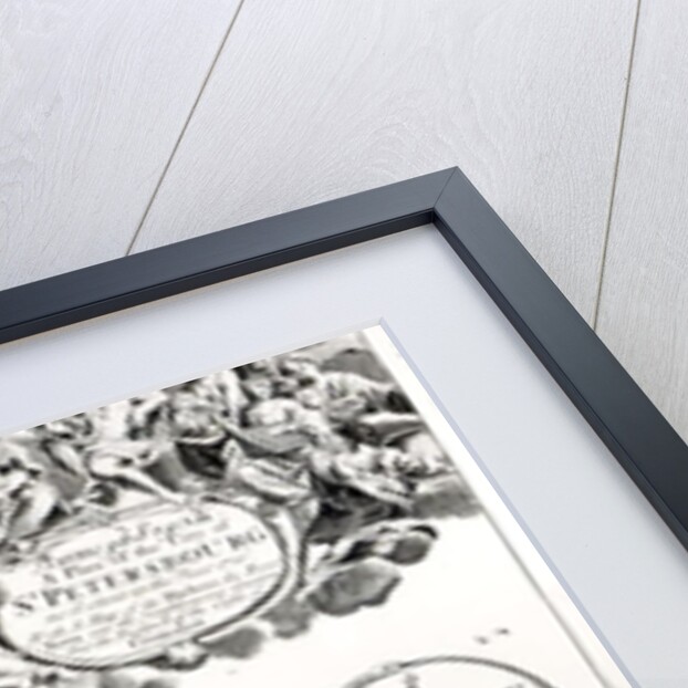 Map of St.Petersburg by English School