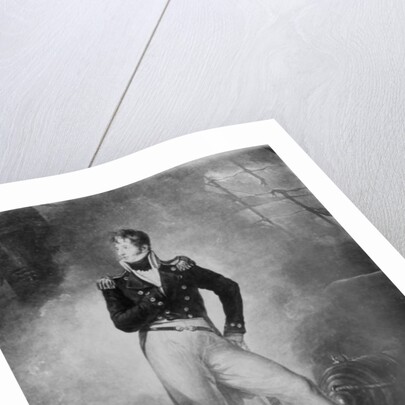 Admiral Thomas Cochrane, 10th Earl of Dundonald by Peter Eduard Stroehling