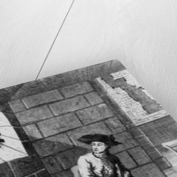 Jack Shepperd in Newgate Prison, 1724 by English School