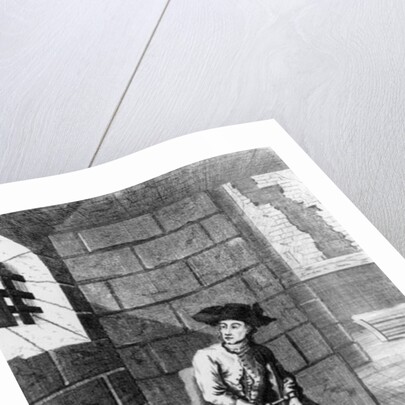 Jack Shepperd in Newgate Prison, 1724 by English School