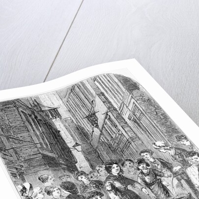 The Water supply in Fryingpan Alley, Clerkenwell, 1864 by English School