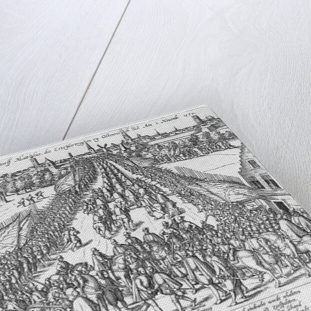 The Solemn entry of Matthias Archduke of Austria at Antwerp, 2nd November 1577 by German School