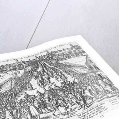 The Solemn entry of Matthias Archduke of Austria at Antwerp, 2nd November 1577 by German School