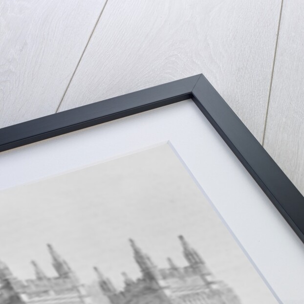 North-West view of Durham Cathedral by School English