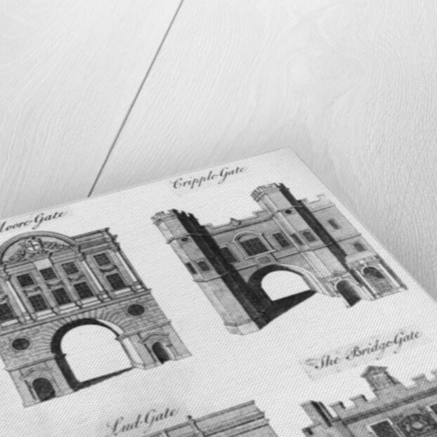 Moorgate, Cripplegate, Ludgate and The Bridgegate by School English