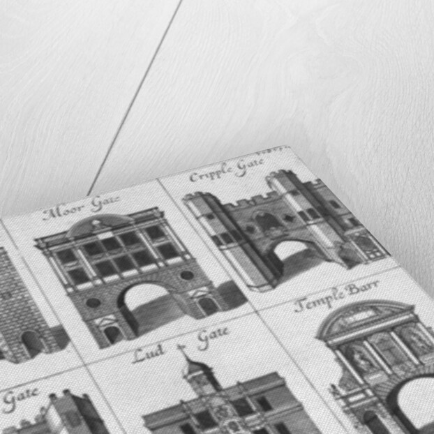 The Eight Gates of the City of London by School English