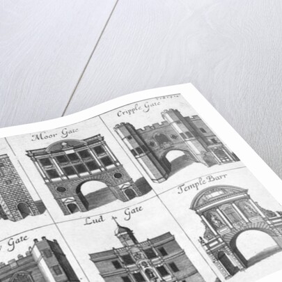 The Eight Gates of the City of London by School English