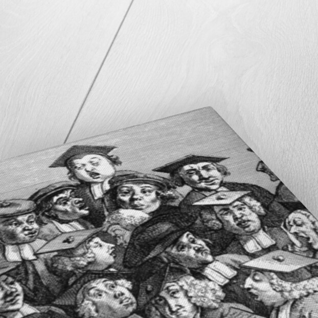 Scholars at a Lecture, 20th January 1736-37 by William Hogarth