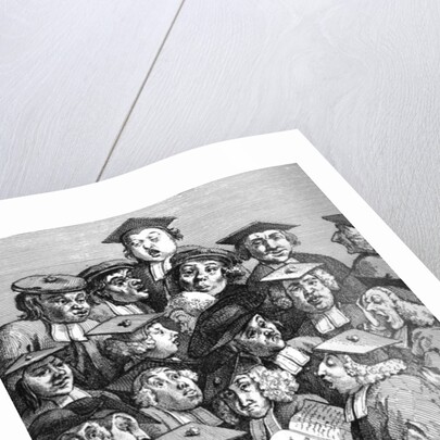 Scholars at a Lecture, 20th January 1736-37 by William Hogarth