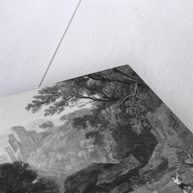 View of Roslin Castle by John Thomson