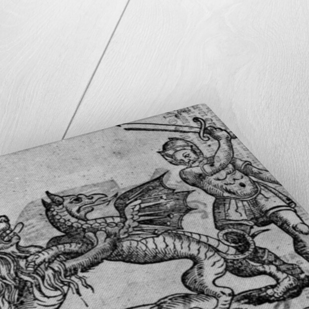 St George and the Dragon by School English