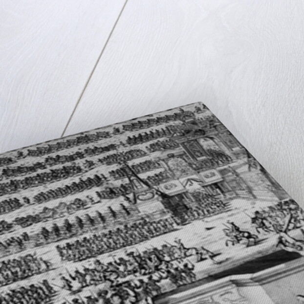 The Battle of Pottava, 1709 by Bernard Picart