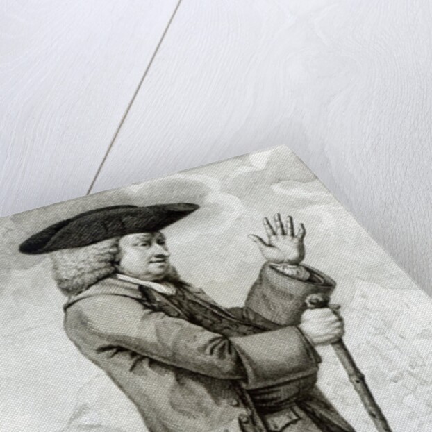 Dr Johnson in his Travelling Dress, 1786 by English School