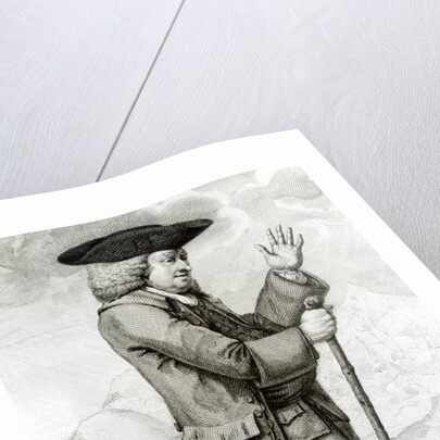 Dr Johnson in his Travelling Dress, 1786 by English School