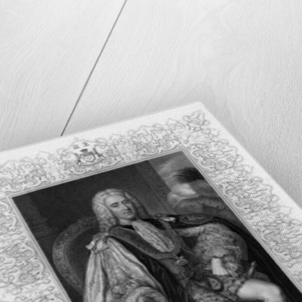 Portrait of Thomas Pelham-Holles, 1st Duke of Newcastle by William the Younger Holl