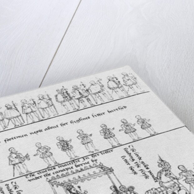 The Queen in her Litter by School English