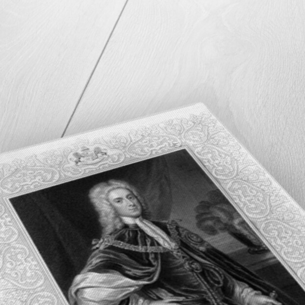 Portrait of John Campbell, Duke of Argyll and Greenwich by School English