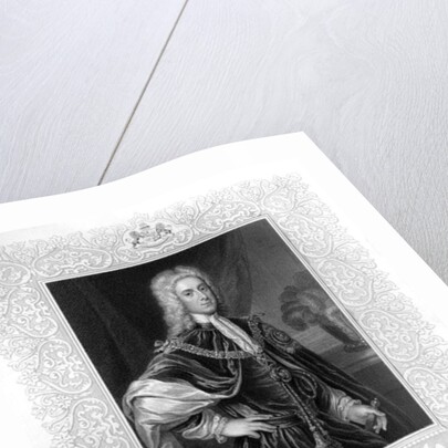 Portrait of John Campbell, Duke of Argyll and Greenwich by School English