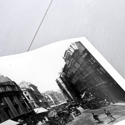 Gracechurch Street, London, c.1890 by English Photographer