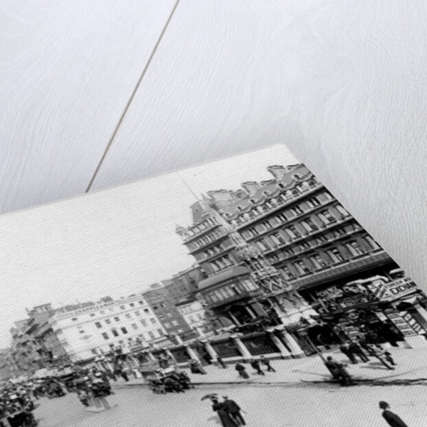 The Strand and Charing Cross Station, London, c.1890 by English Photographer
