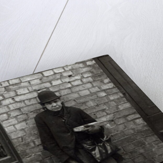 Match-Seller. c.1900 by English Photographer