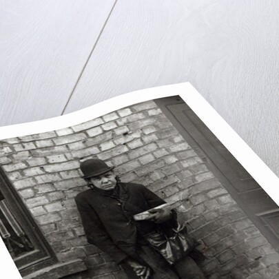 Match-Seller. c.1900 by English Photographer
