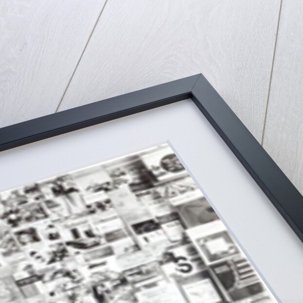 Newspaper salesman, c.1960 by English Photographer