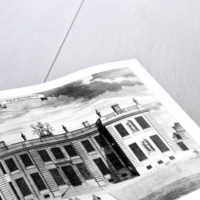 View of Marlborough House in Pall Mall, Westminster, 1741 by Sutton Nicholls