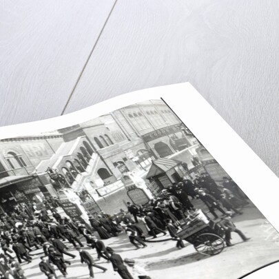 Broad Street Railway Station, London, c.1890 by English Photographer