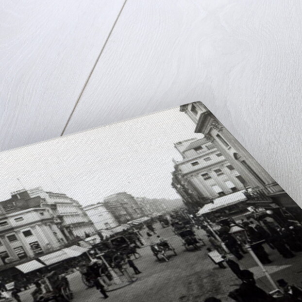 View down Oxford Street, London, c.1890 by English Photographer