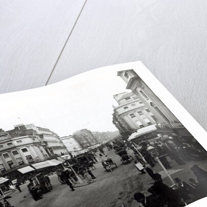 View down Oxford Street, London, c.1890 by English Photographer