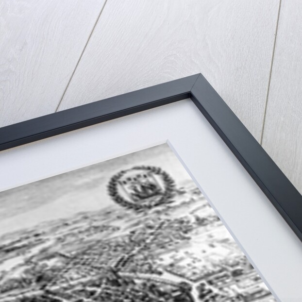 Map of Paris, 1620 by German School