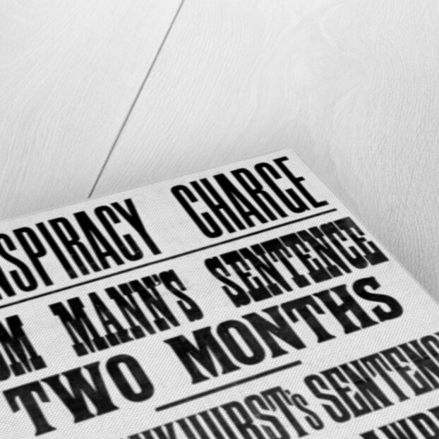 Suffragette hand bill and poster, c.1912 by Anonymous