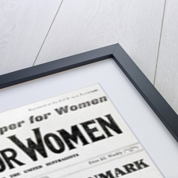 Front page showing enfranchisement in Denmark, 1915 by Anonymous