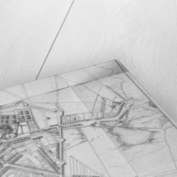 Map of Belfast c.1685 by Anonymous