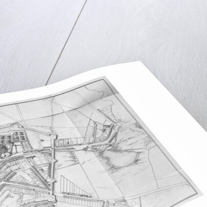 Map of Belfast c.1685 by Anonymous