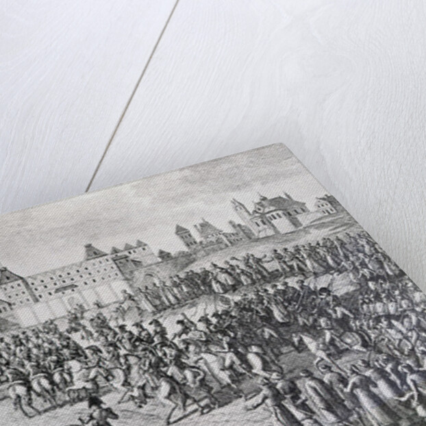 Triumphant Entry of the French into Warsaw, 28th November 1806 by Pierre Adrien Le Beau