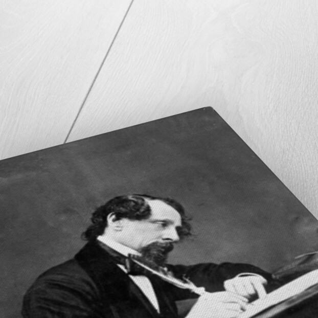 Charles Dickens, 1858 by Herbert Watkins