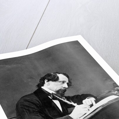 Charles Dickens, 1858 by Herbert Watkins