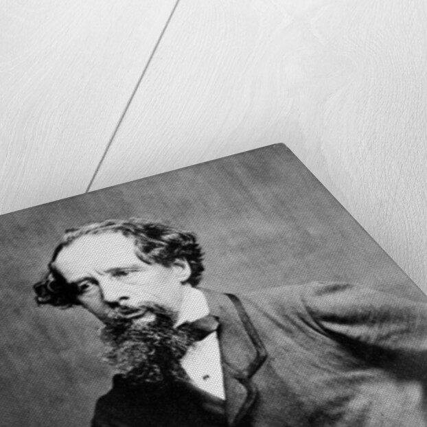 Charles Dickens, 1861 by Herbert Watkins