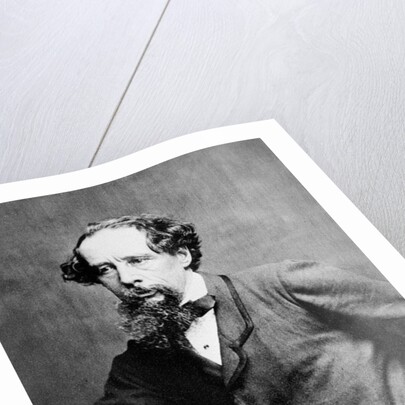 Charles Dickens, 1861 by Herbert Watkins